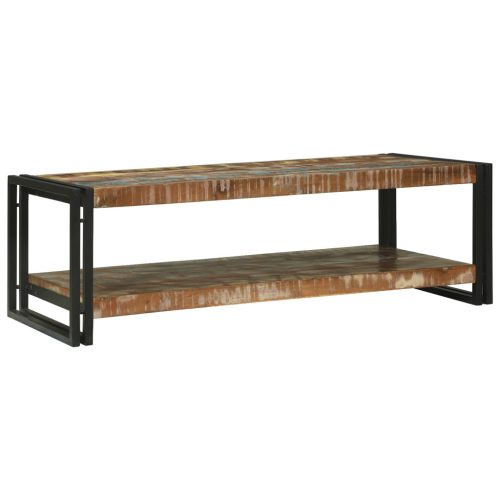 Dohányzóasztal Több színben 120x50x38 cm Tömör fa újrahasznosított