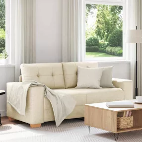 Vászon loveseat kanapé 180x77x82 cm