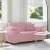 Rózsaszín bársony loveseat kanapé 160x77x82 cm