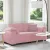 Rózsaszín bársony loveseat kanapé 180x77x82 cm