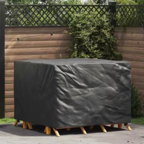   vidaXL Bútor takaró Fekete 135 x 135 x 90 cm 600D Oxford Szövet