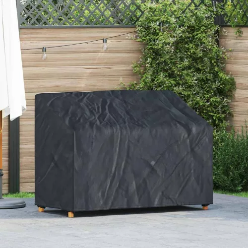 Kerti Pad Borító Fekete 134 x 70 x 65 / 94 cm 420D szövet