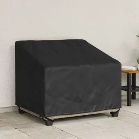   vidaXL Kerti Szék Borító Fekete 96 x 79 x 74 cm 420D Oxford Szövet