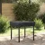 vidaXL Asztal Fedő Egyszínű Fekete 62 x 62 x 15 cm 600D Oxford Szövet