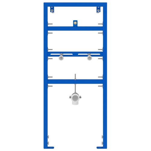 Fali tartószerkezet piszoárhoz 50x115-139 cm Acél