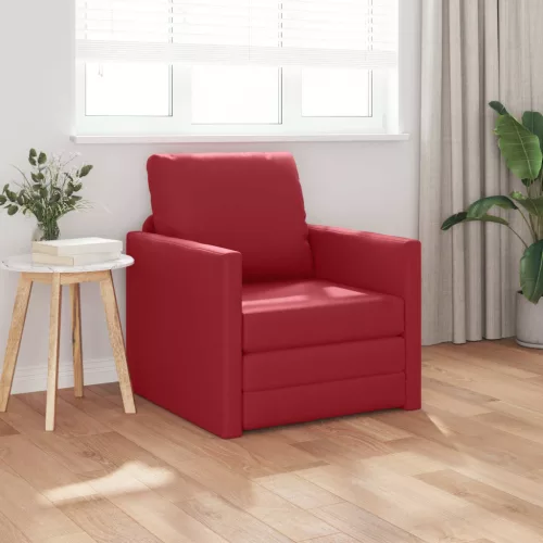 Kanapéágy 60cm Bordó Mübőr