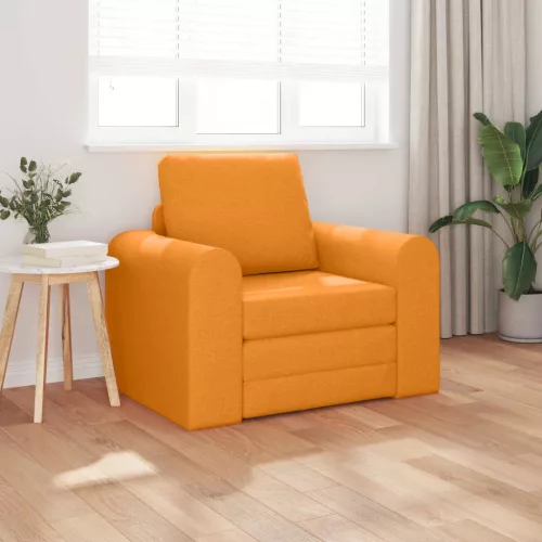 Kanapéágy Sötét sárga 98 x 71 x 83 cm szövet