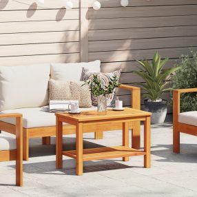 Dohányzóasztal 70x40x45 cm Tömör akácfából