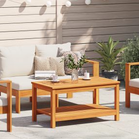 Dohányzóasztal 90x50x45 cm Tömör akácfából