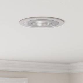 beépített spotlámpák 6 db Kerek GU10 Ezüst Ø91 mm