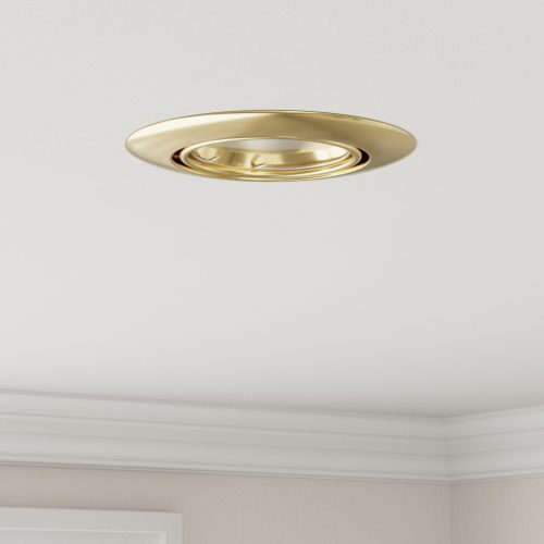 Beépített Spotlámpák 24 db Kerek GU10 Arany Ø90 mm Acél