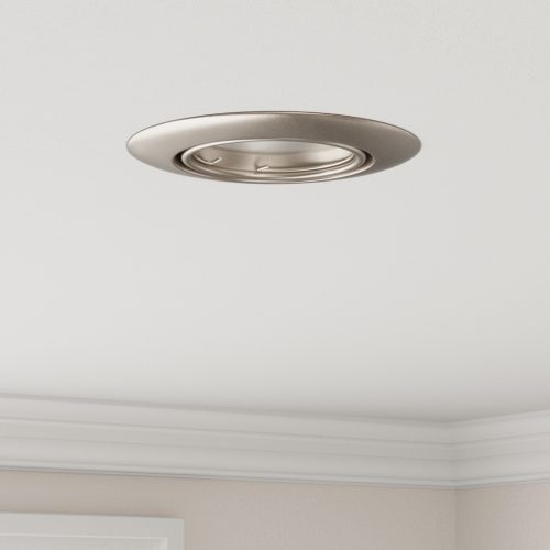 Beépített Spotlámpák 12 db Kerek GU10 Ezüst Ø90 mm Acél