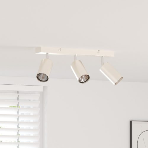 Mennyezeti Spotlámpa 3 Irányban Állítható Brushed Nickel GU10