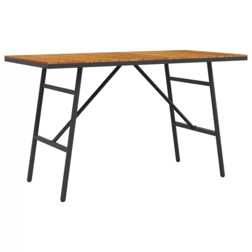 Étkezőasztal Barna 110 x 55 x 61,5 cm Tömör Akácfa