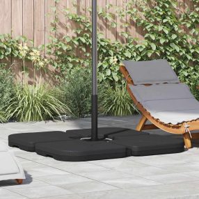 Hordozható homokkal/vízzel tölthető napernyőtalp 60 L