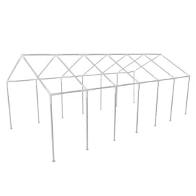 Acél váz 12 x 6 m parti sátoroknak