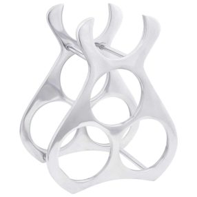 Borállvány Ezüst 23x14x28 cm Alumínium