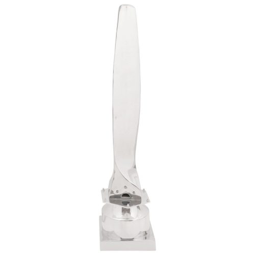 Szobor Ezüst 26x26x110 cm Alumínium Fél Propeller
