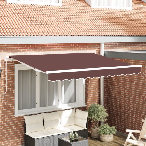 Napellenző Csere Szövet 3.5x2 m Keret Barna