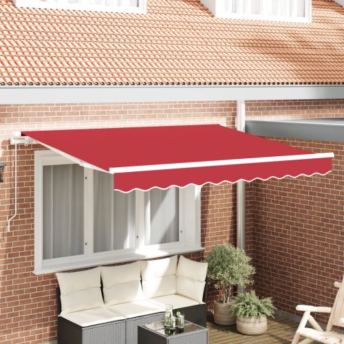 Napellenző csere anyag 300 x 250 cm-es keretre, piros