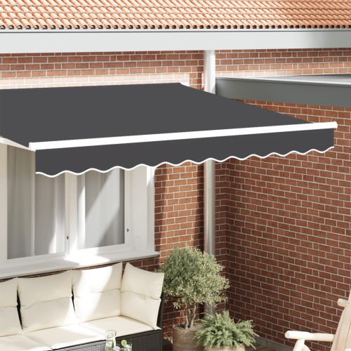 Napellenző Dísz 2.5 m-es Keretre Antracit 2.3x0.2 m