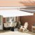 Napellenző Valance 4.5 m Kerethez Fehér 4.3x0.2 m