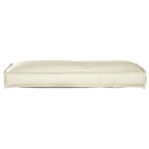 Raklap párna háttámla krém 120x40x12 cm Oxford szövet