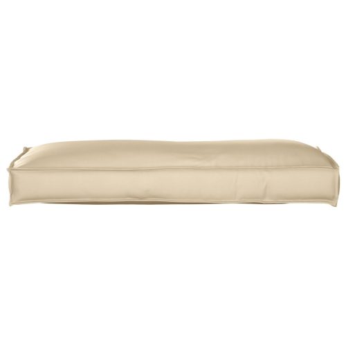 raklapos párna hátpárna bézs 120x40x12 cm Oxford szövet