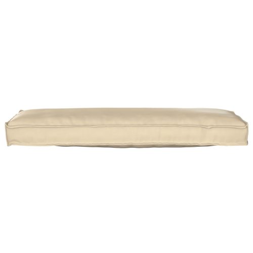 Bézs Pallet párna padra 120x40x8 cm Oxford szövet