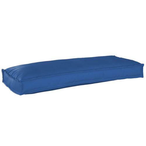 Raklap párnák padhoz 2 db Royal kék 100x40x8 cm Oxford szövet