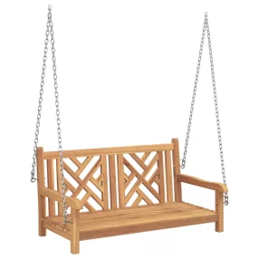 Kerti hinta pad 114 x 60 x 64 cm Tömör Teakfa