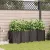vidaXL Kerti cserép 4 pcs Barna 160 x 40 x 52 cm Műanyag