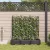 vidaXL Kerti cserép 3 pcs Fekete 120 x 40 x 126 cm Műanyag