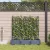 vidaXL Kerti cserép 3 pcs Szürke 120 x 40 x 126 cm Műanyag