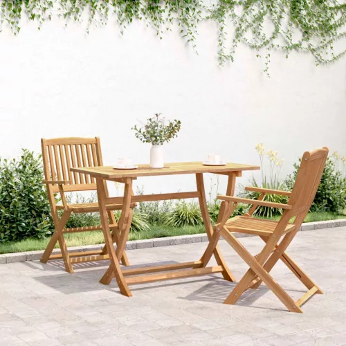Sydney Téglalap Asztal Barna 110 x 55 x 75 cm Tömör Akácfa