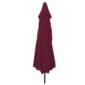   Kerti Napernyő 395 cm átmérőjű, 245 cm magas, Burgundi vörös