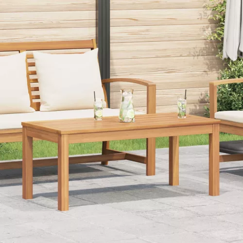 Asztal Barna 95 x 45 x 40 cm Tömör Teakfa
