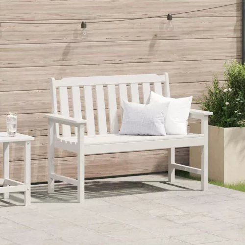 Kerti pad Fehér 120 x 59 x 88 cm HDPE