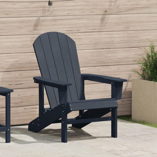 Adirondack szék Tengerészkék 74x82x91 cm HDPE
