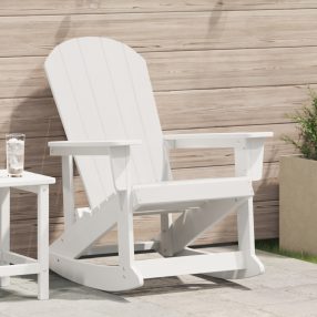 Adirondack hintaszék Fehér 73.5x92x90 cm HDPE