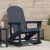 Adirondack hintaszék Sötétkék HDPE