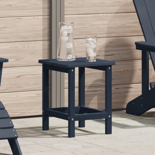 Adirondack oldalsó asztal tengerészkék 38x38x46 cm HDPE
