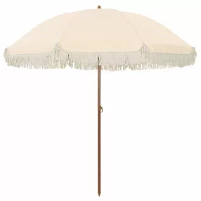 Napernyő Sárga és Fehér Ø 205 x 209 cm Acél