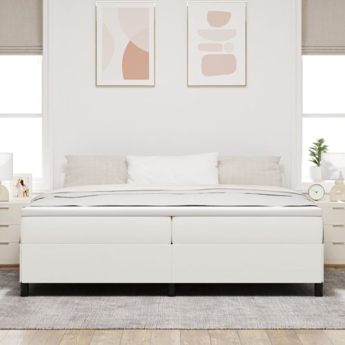 Ágykeret Krém 200x200 cm Vastaganyag