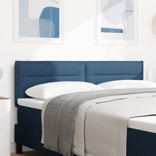 Fejtámla Csíkmintás Kék 160 cm Szövet