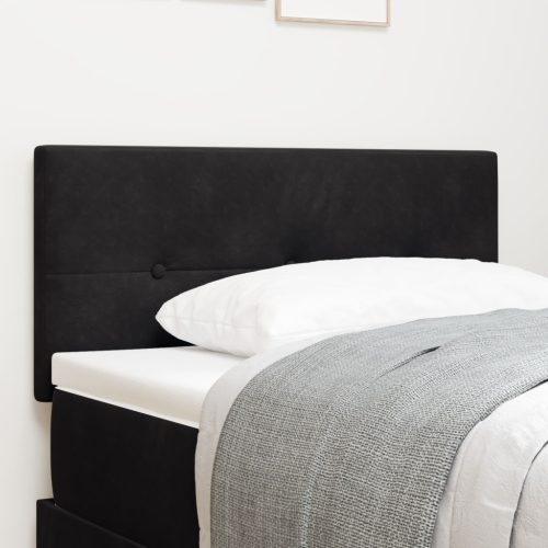 Fejtámla Gombos Mintás Fekete 90 cm Velúr