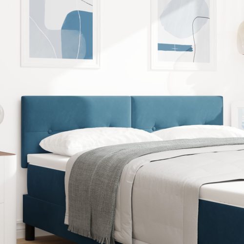 Fejtámla Gombos Steppelt Sötétkék 140 cm Bársony