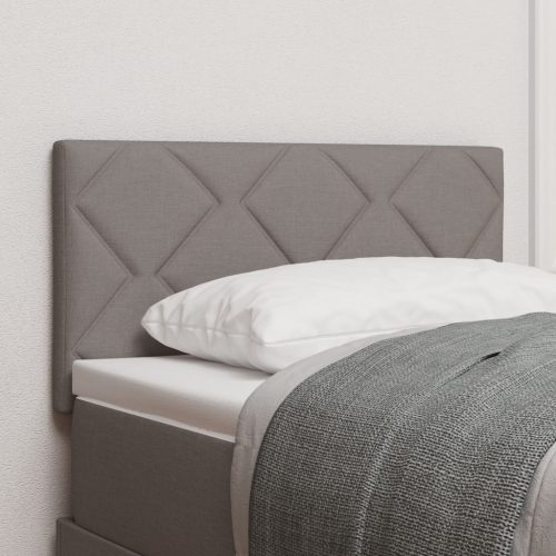 Fejtámla Gyémánt Blokk Design Taupe 80 cm Szövet