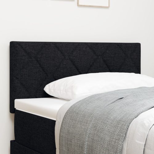 Fejtámla Gyémánt Blokkok Design Fekete 100 cm Szövet
