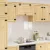 Cabinet tárolóval ajtóval Méz 60 x 32 x 40 cm Tömör fenyőfa